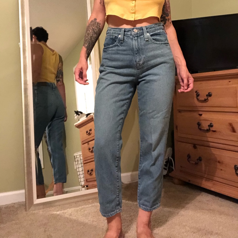Madewell the Mom Jean size 26